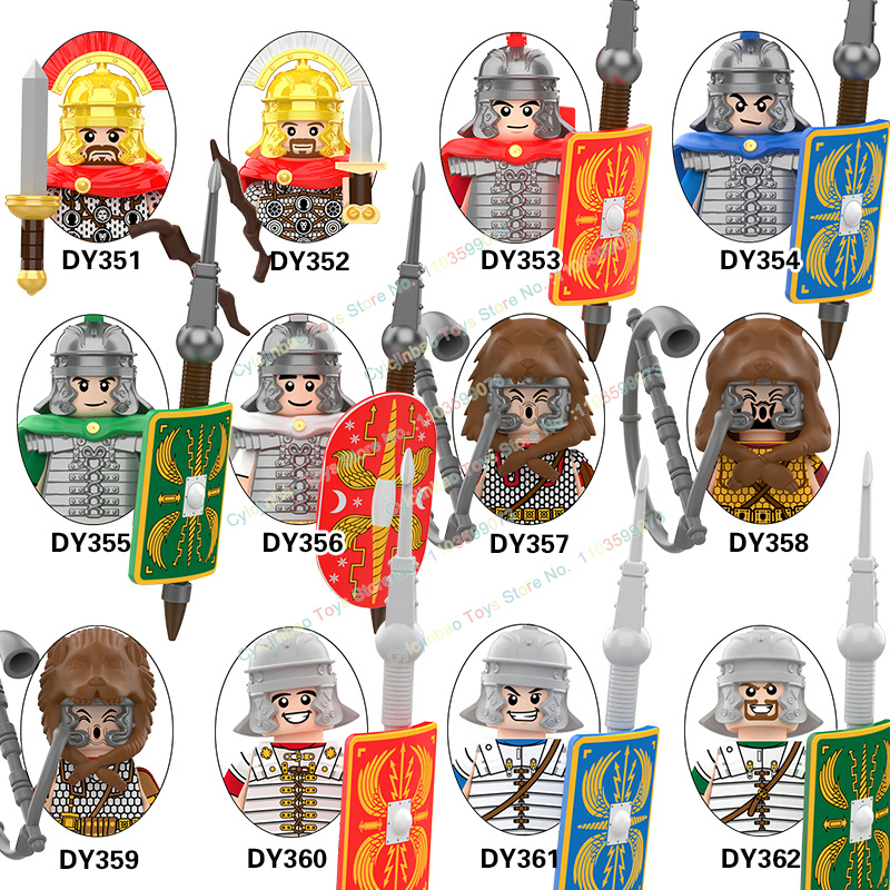 Lego Minifigure Holder - القرون الوسطى العسكرية فارس الفيلق Hoplite