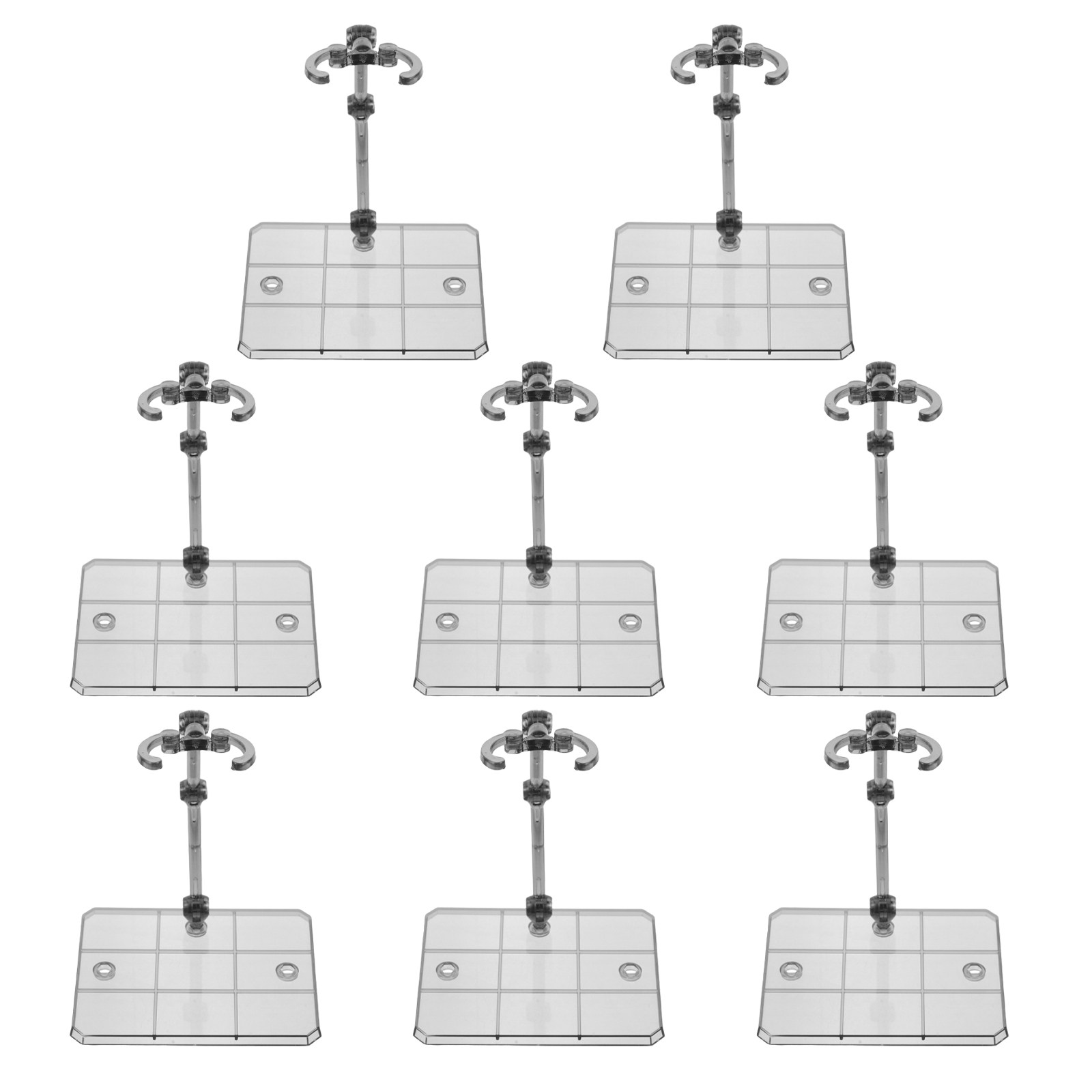 Action Figure Stand - 8 قطع من حوامل دعم الأشكال