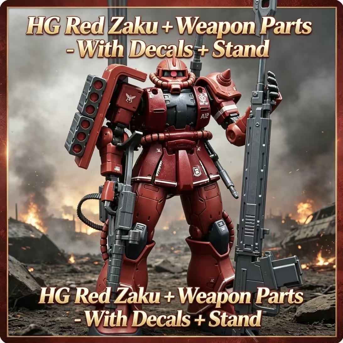 Bandai Model Gundam Hg - 024HG نموذج تجميع ميكانيكي مخصص من