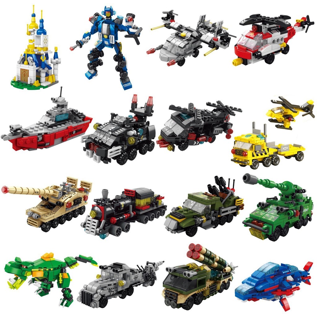 6 في 1 مدينة الهندسة سيارة شاح - مراجعة Lego Set City وسعره