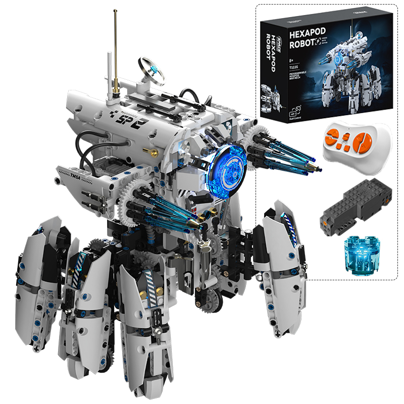 روبوت سداسي الأرجل للبرمجة الت - مراجعة Lego Set City وسعره
