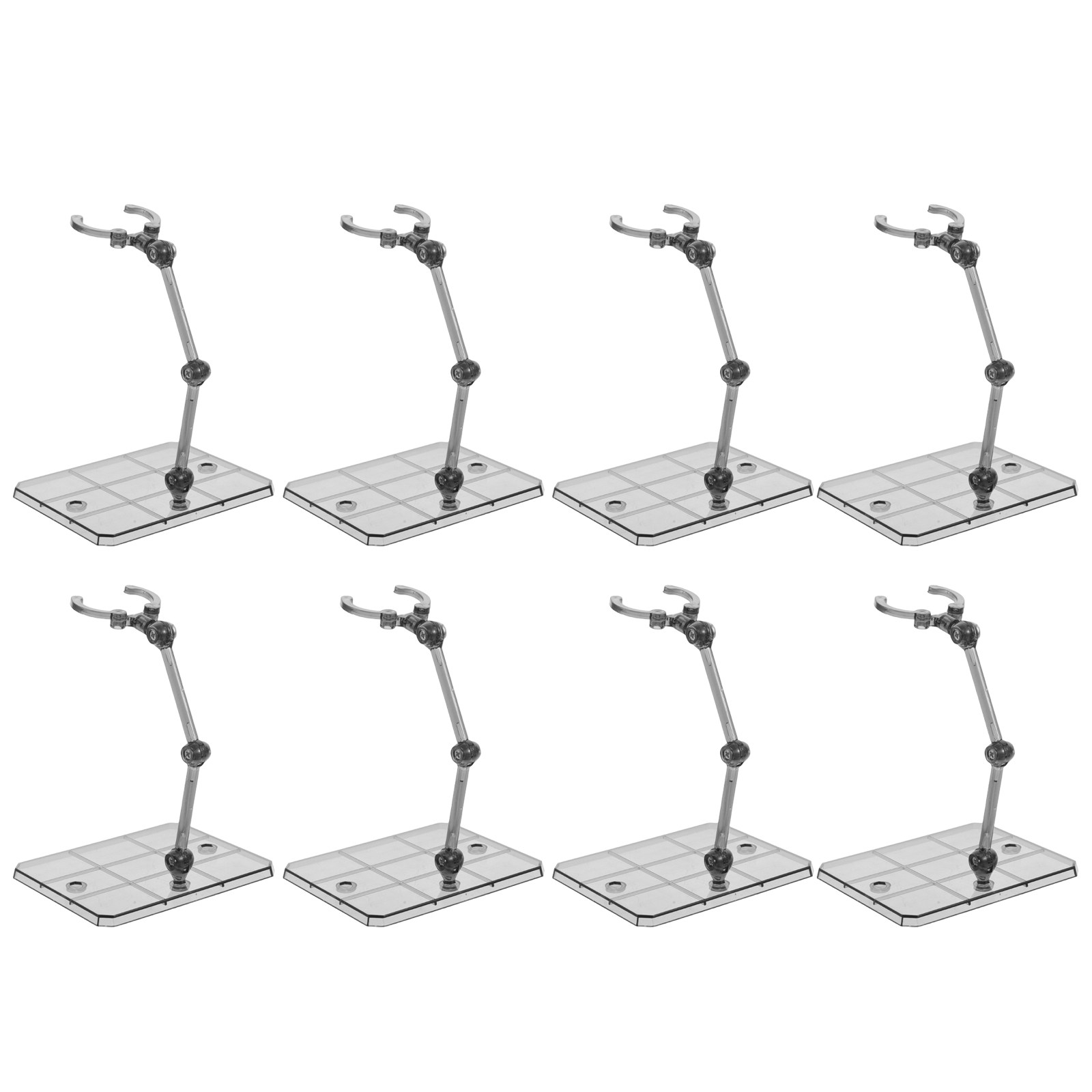 8 قطع من حوامل دعم الأشكال الي - مراجعة Action Figure Stand وسعره