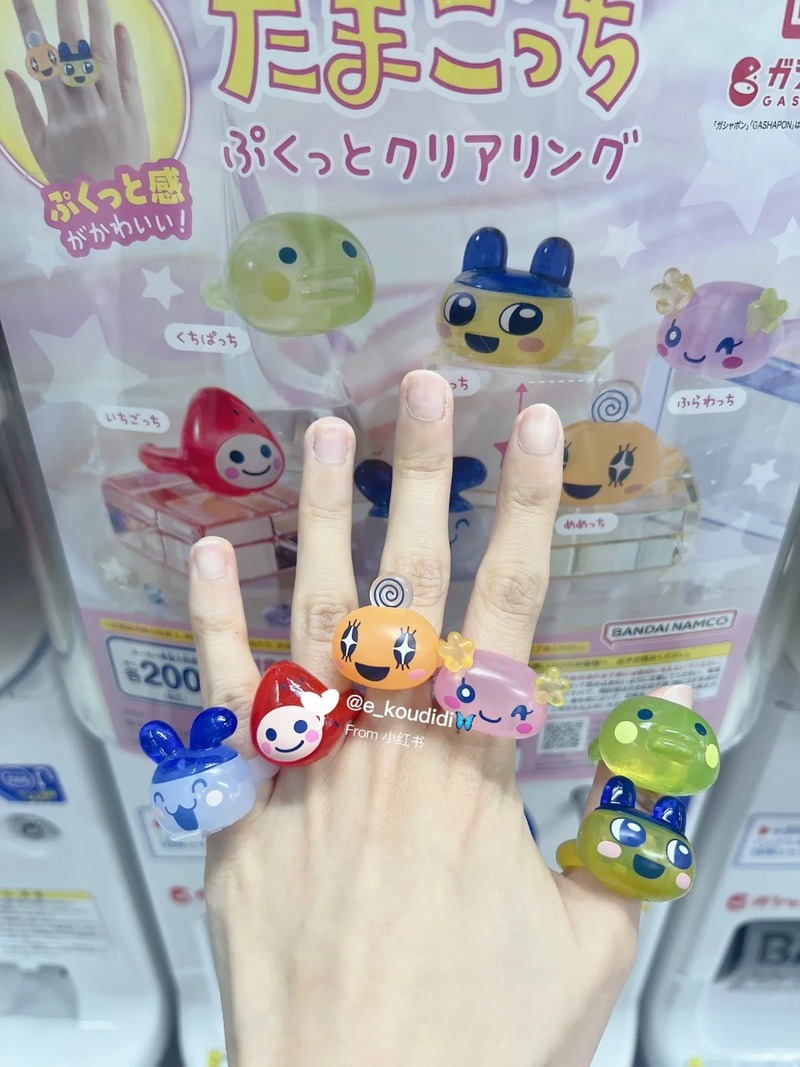 بانداي تماغوتشي حلقة شفافة لطي - مراجعة Bandai Model Tamagotchi وسعره
