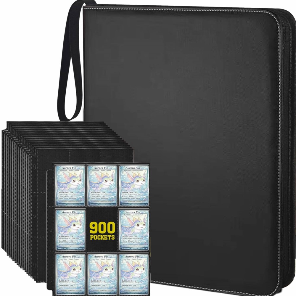 ألبوم بطاقات بسعة 900 جيب مع 5 - مراجعة Card Penny Sleeve وسعره